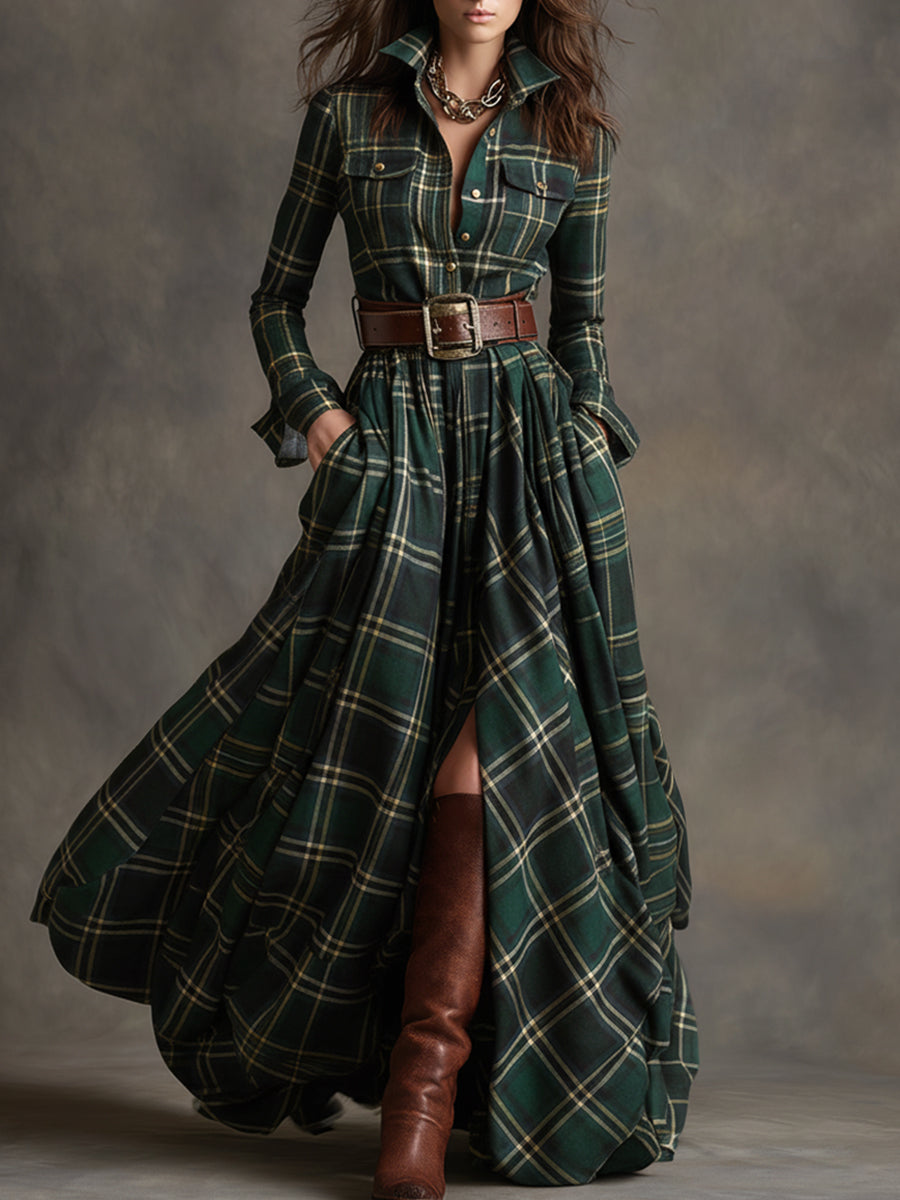Scarlett | Shirt Dress with Belt