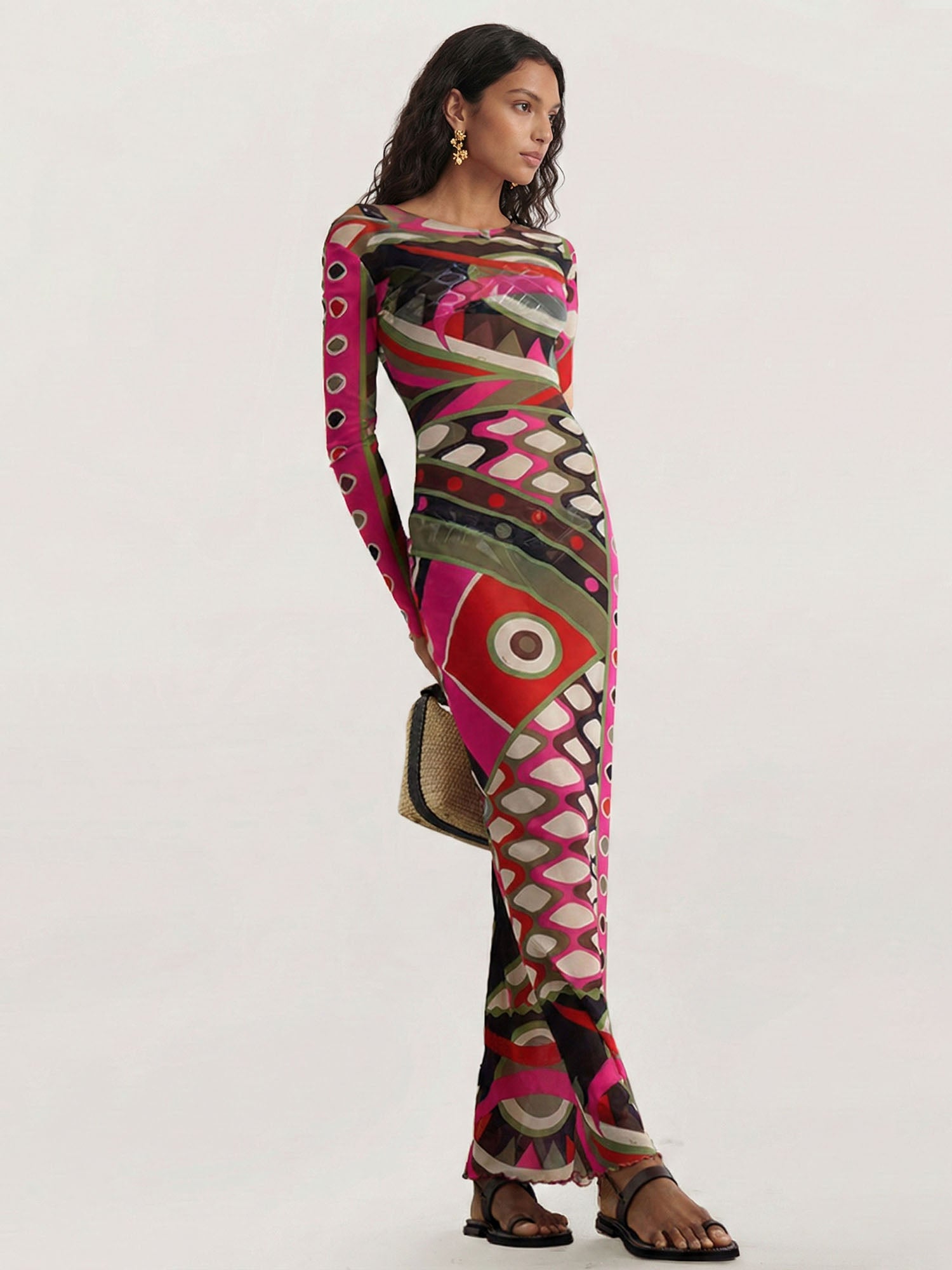 Boho-Inspired Maxi Dress
