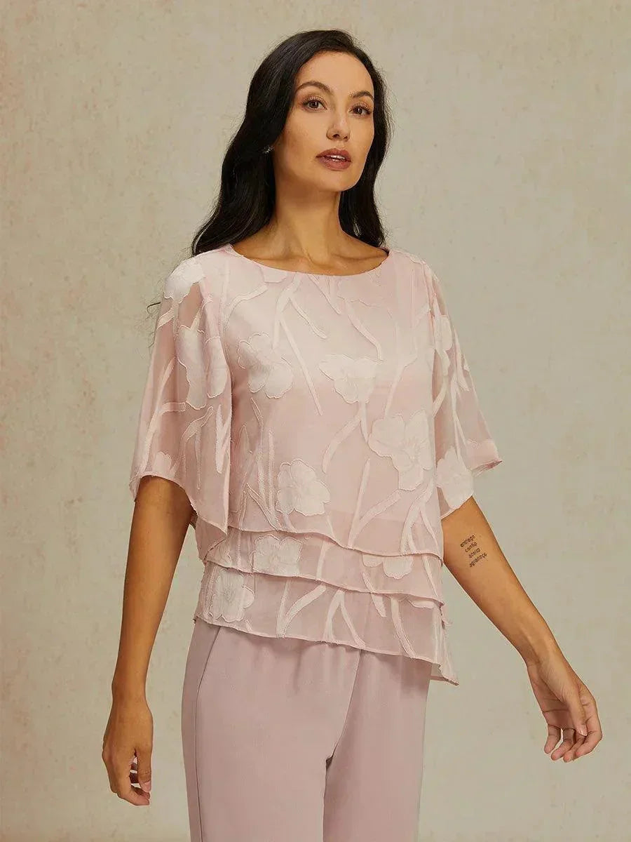 Floral Chiffon Blouse