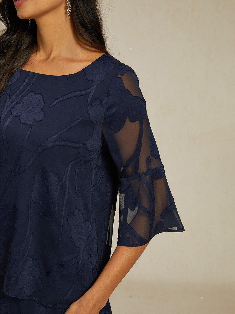 Silk Shirt with Asymmetrical Hem