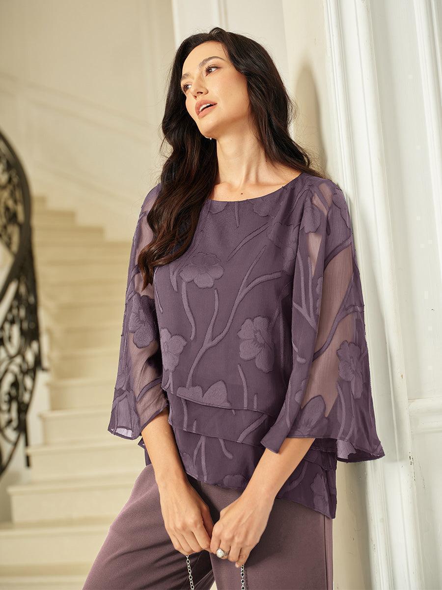 Floral Chiffon Blouse