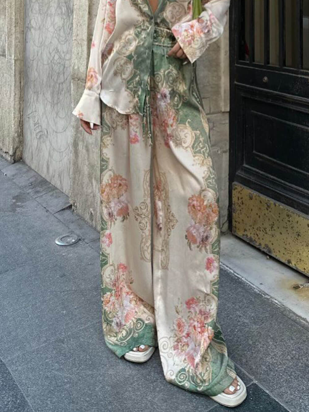 Wide Leg Regal Flow Pants