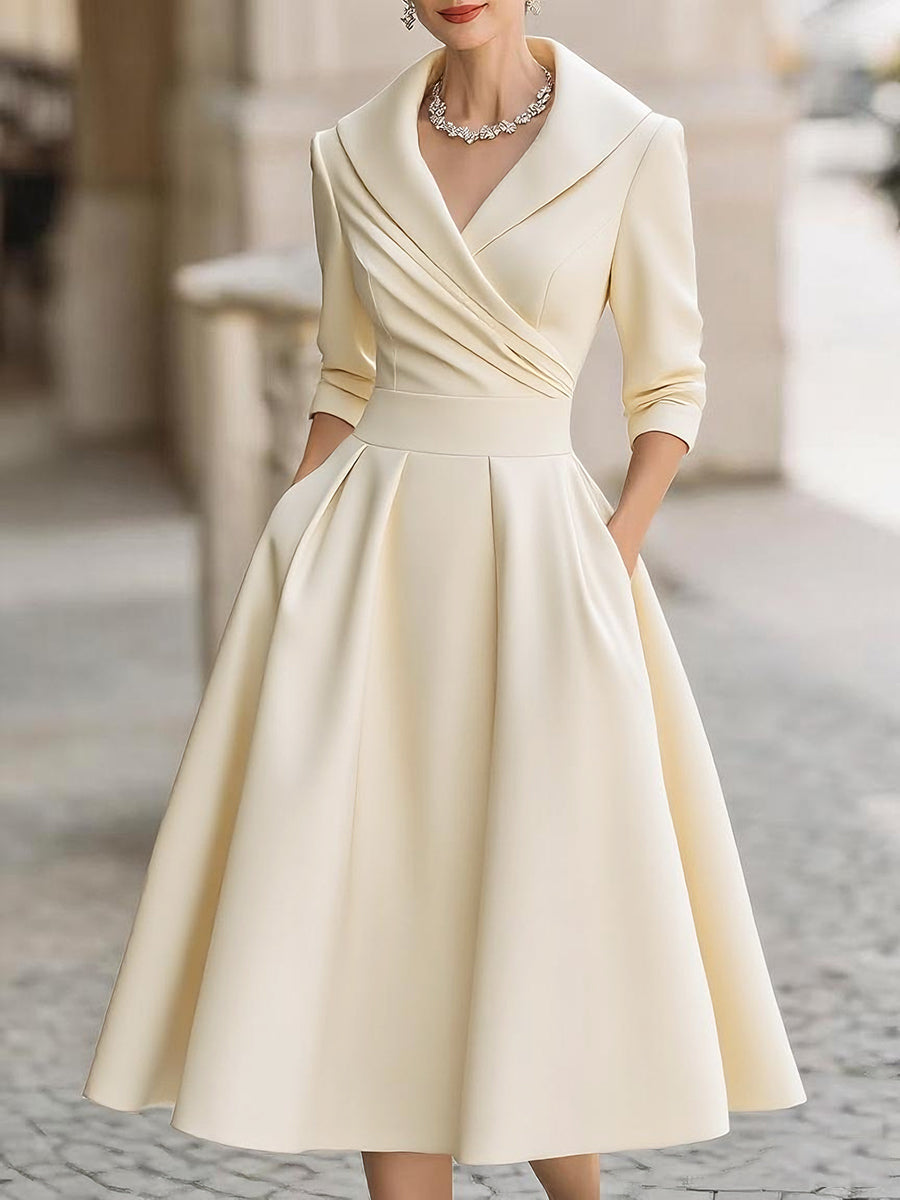 Claudina | Elegant Midi Dress