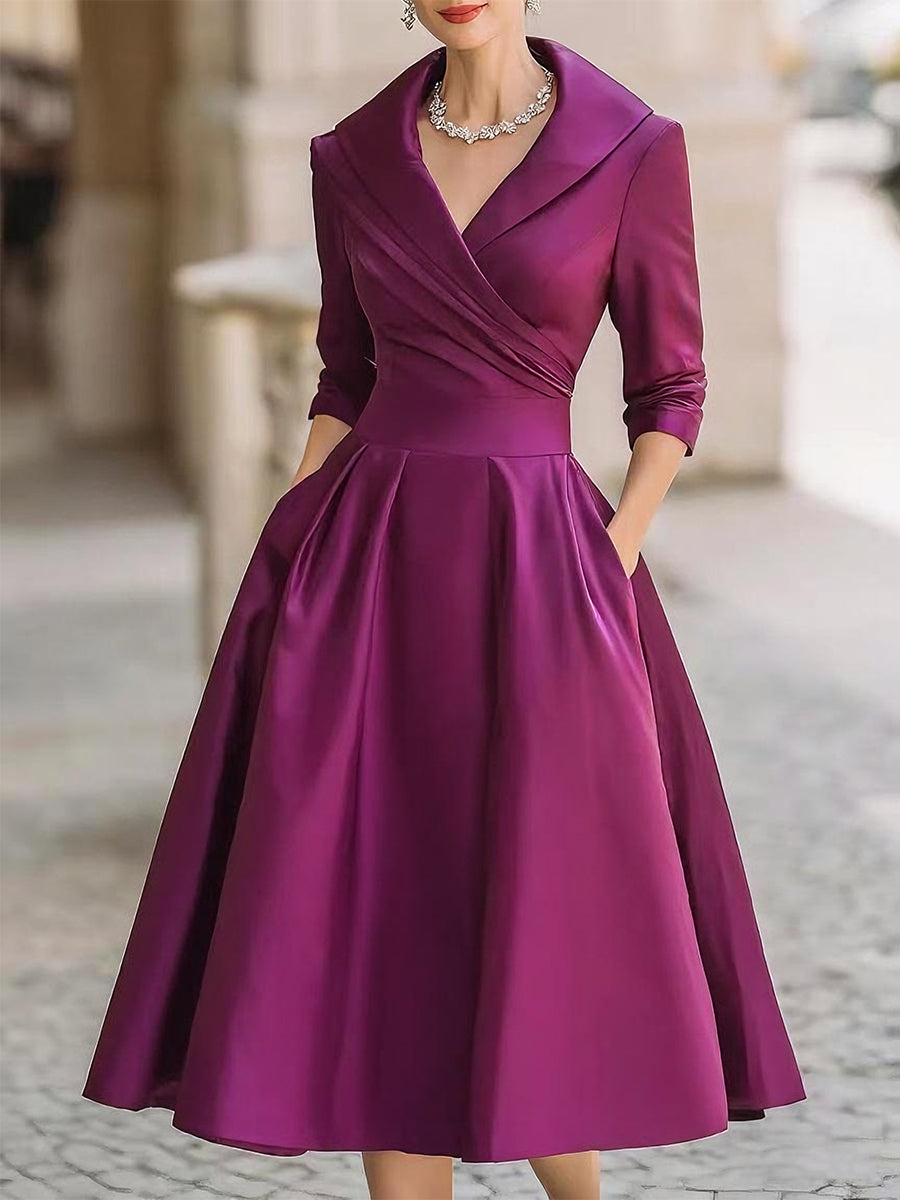 Claudina | Elegant Midi Dress