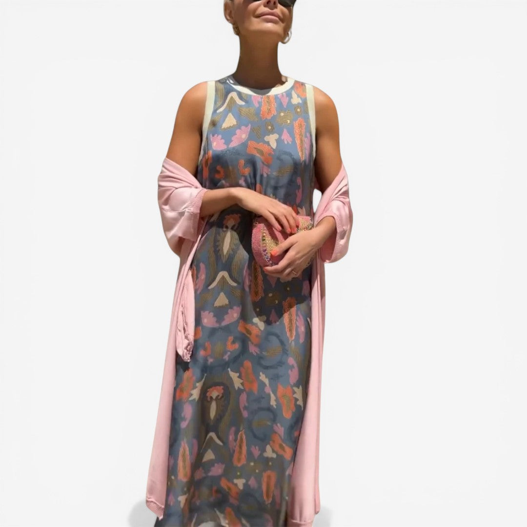 Nubia™ Printed Maxi Dress
