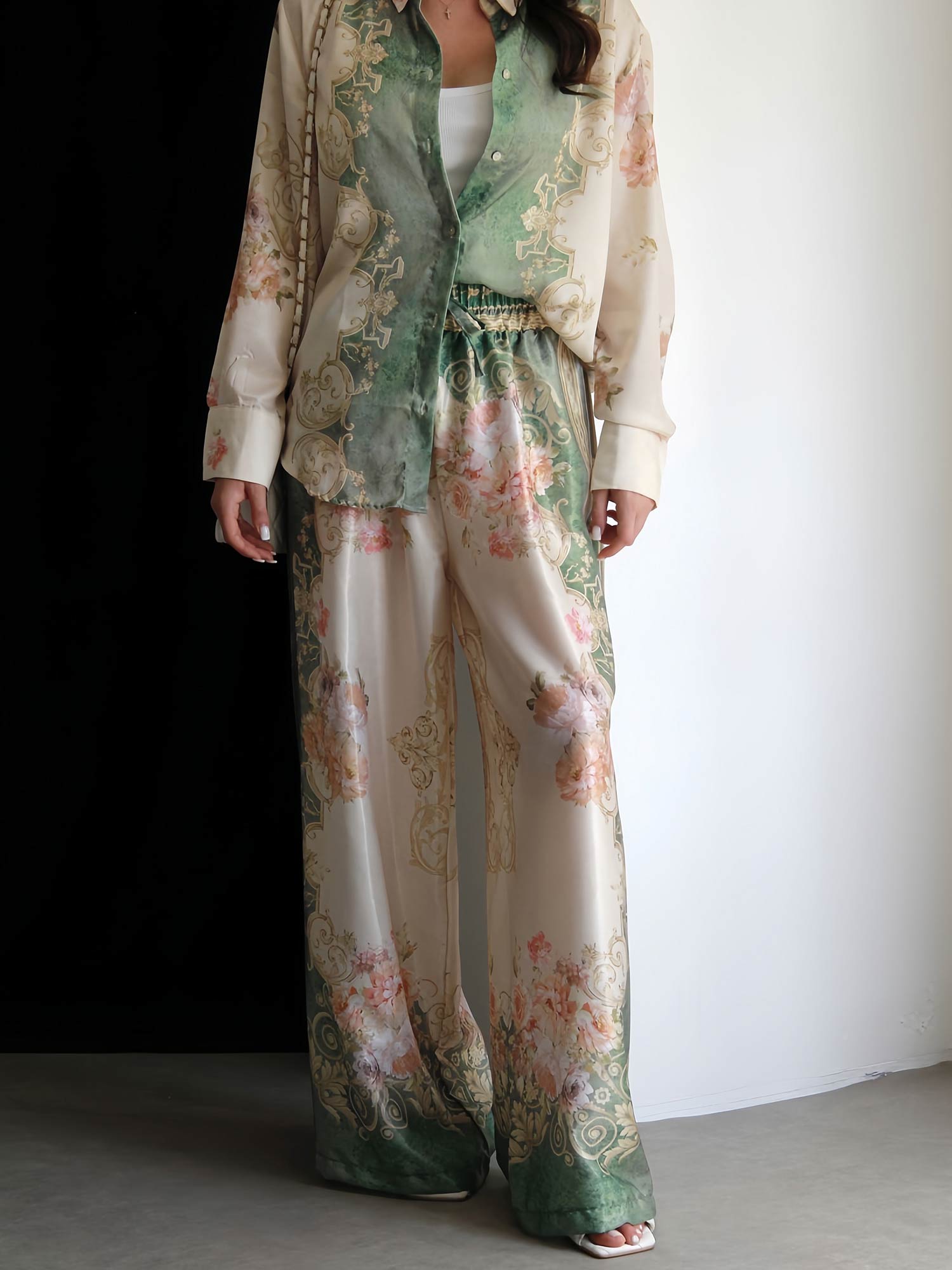 Wide Leg Regal Flow Pants