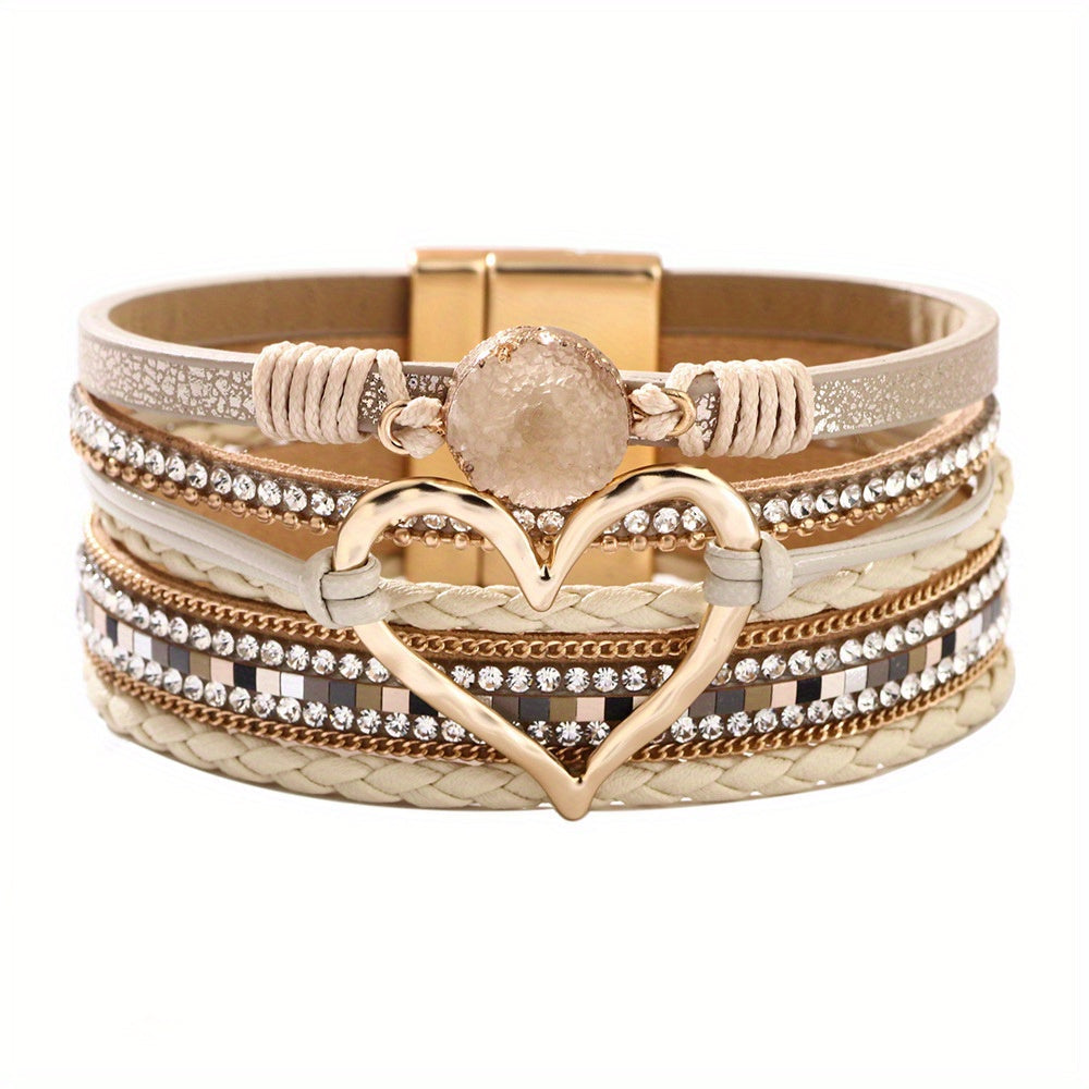 Boho Multi-Layer Leather Bracelet