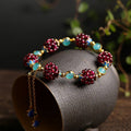Fruit Bracelet with Natural Stone Beads