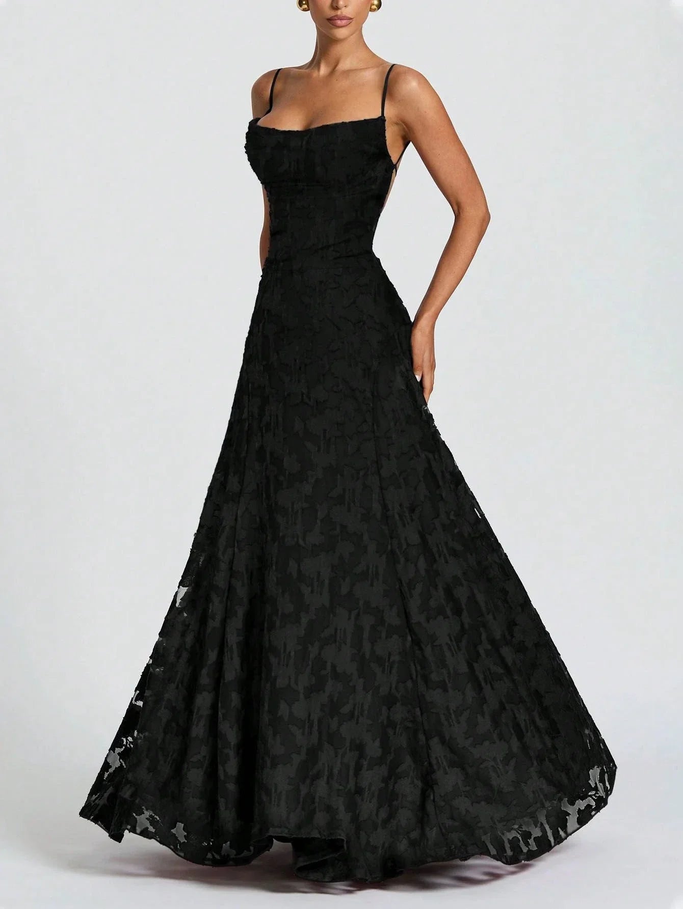 Sophia | Elegant Maxi Dress with Lace