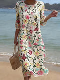 Rebecca | Dress with Floral Pattern