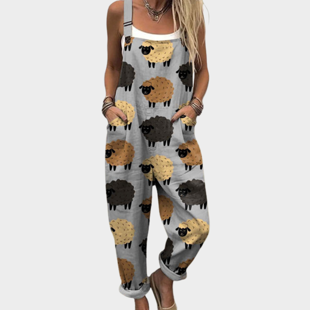 Jinsa™ | Printed Comfort Jumpsuit