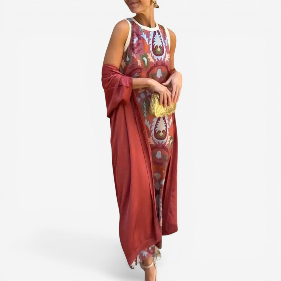 Nubia™ Printed Maxi Dress