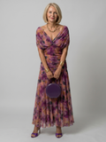 Klen | Midi Dress with Exposed Shoulders