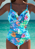 Aurelia | Ocean Print Swimsuit