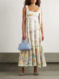 Elegant Sandal Dresses in Cream Color with Delicate Straps
