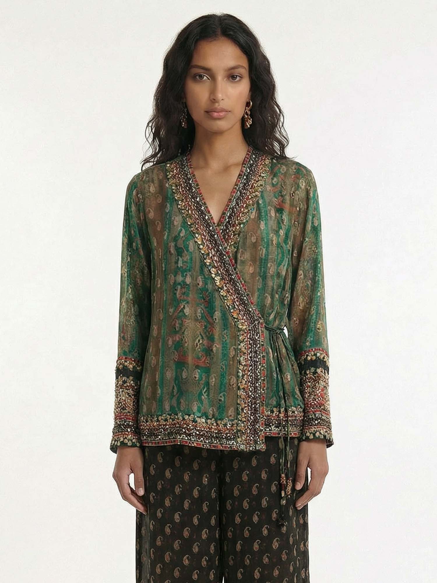 Paisley Curtain Shirt