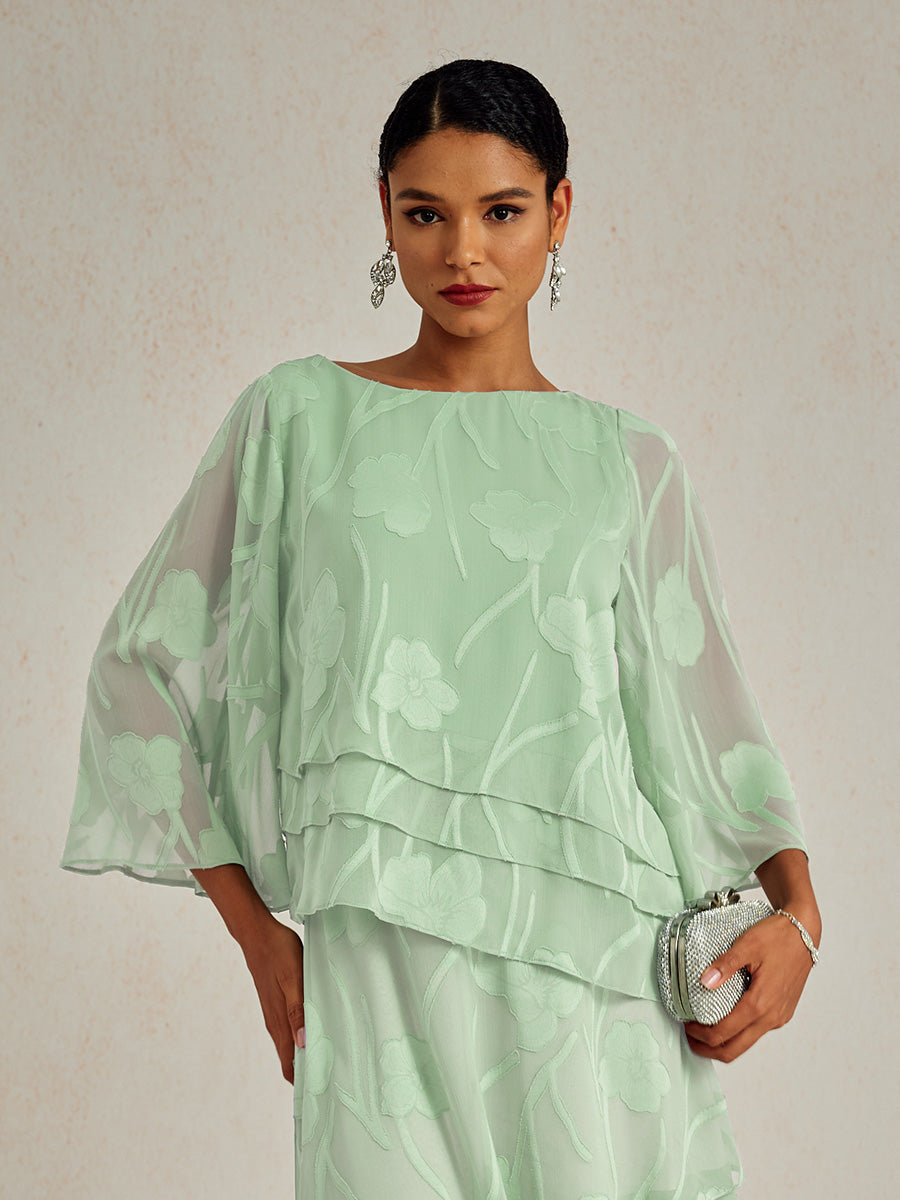 Floral Silk Layered Shirt