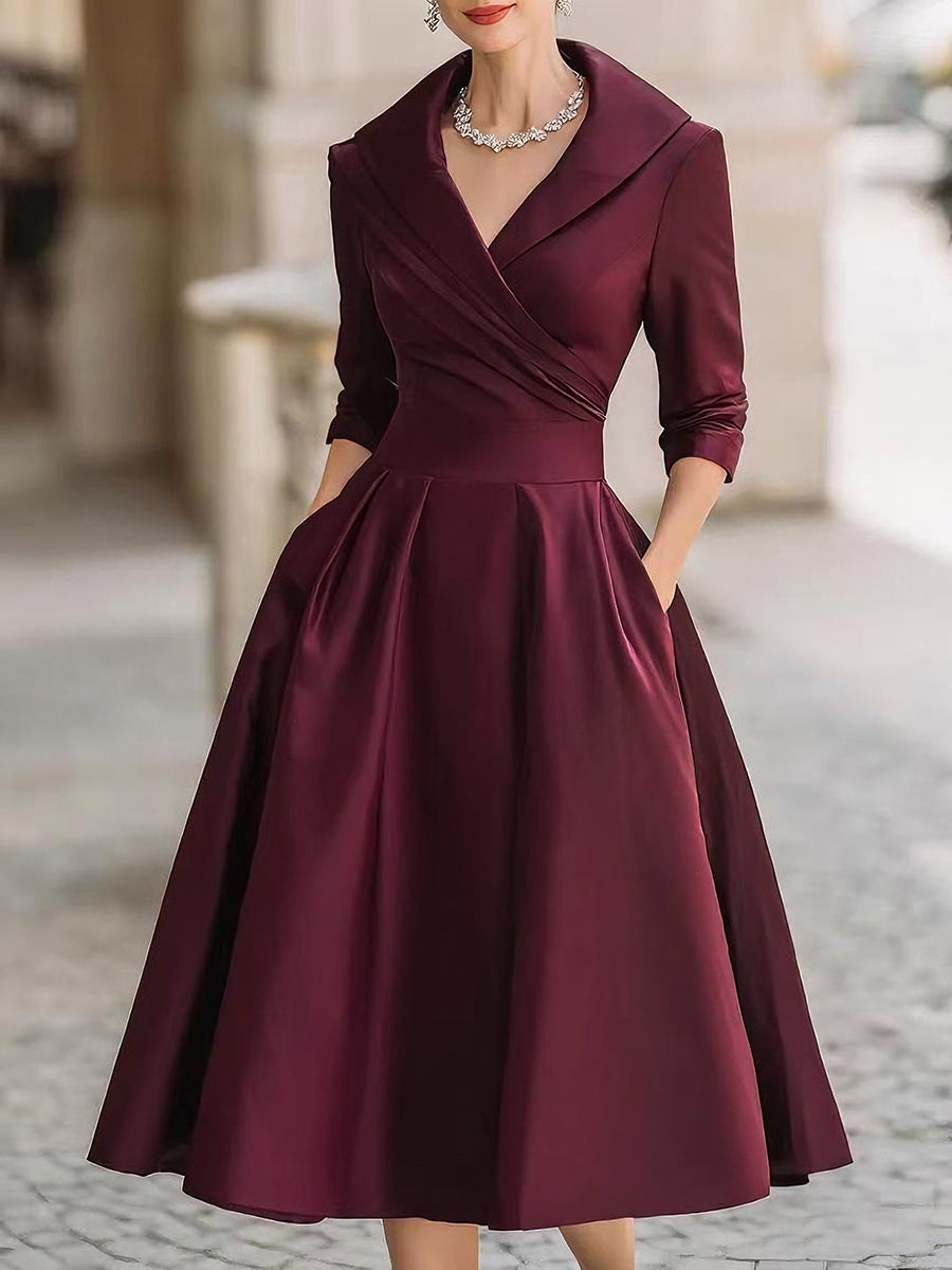 Claudina | Elegant Midi Dress
