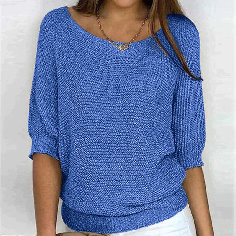 Roundel | Three-Quarter Sleeve Sweater