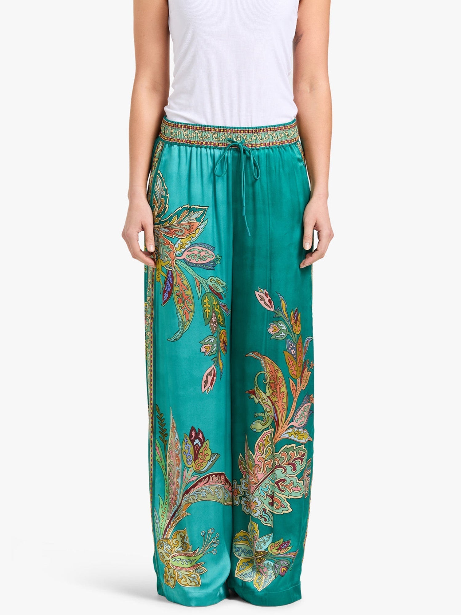 Emerald Wide Leg Pants