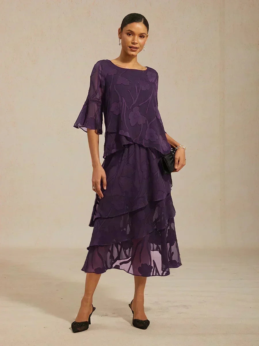 Silk Shirt with Asymmetrical Hem