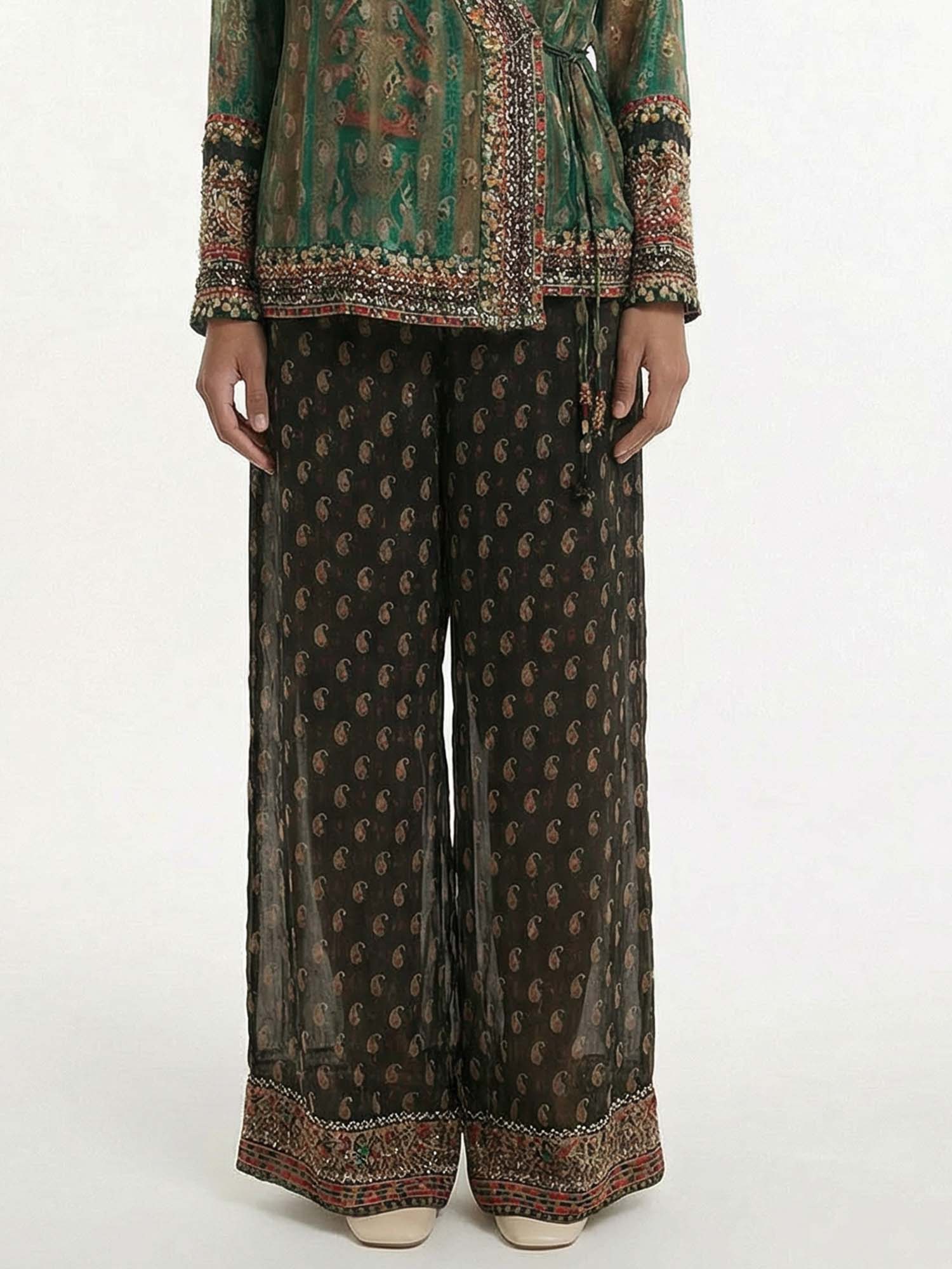 Paisley Flare Pants