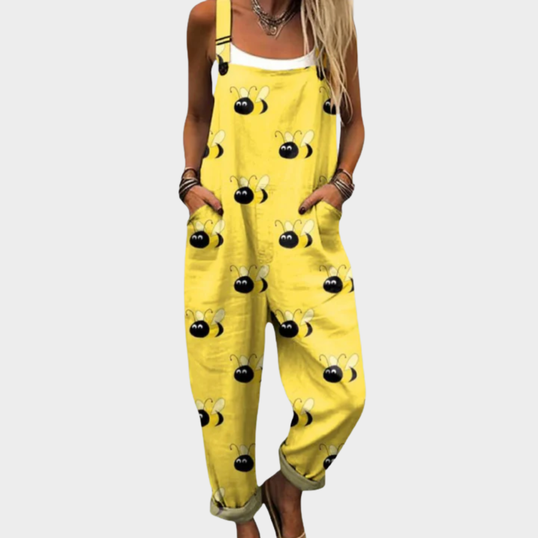 Brawol™ | Cozy Printed Jumpsuit