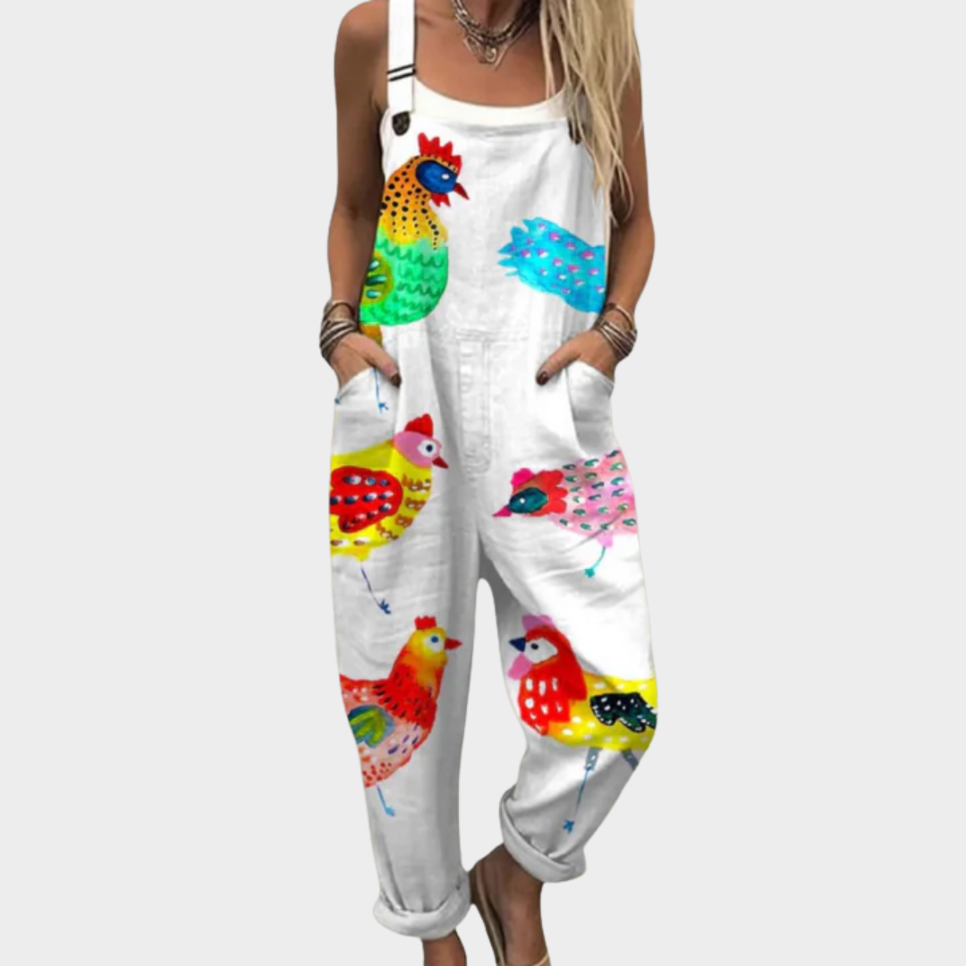 Paelisse™ | Comfortable Printed Jumper Suit