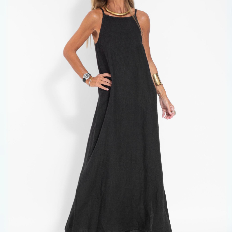 Liana | Handcrafted Linen Dress