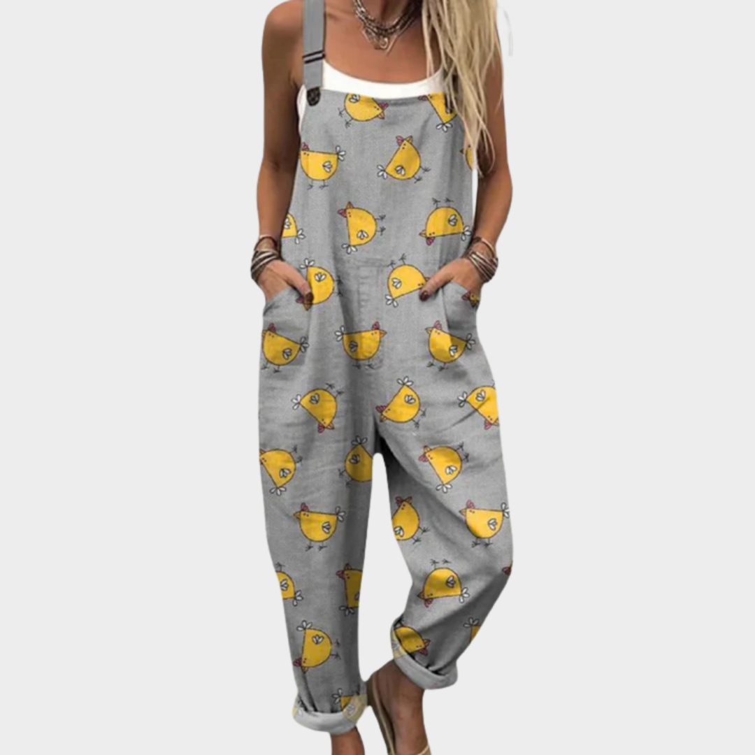 Kaleira™ | Printed Cozy Jumpsuit