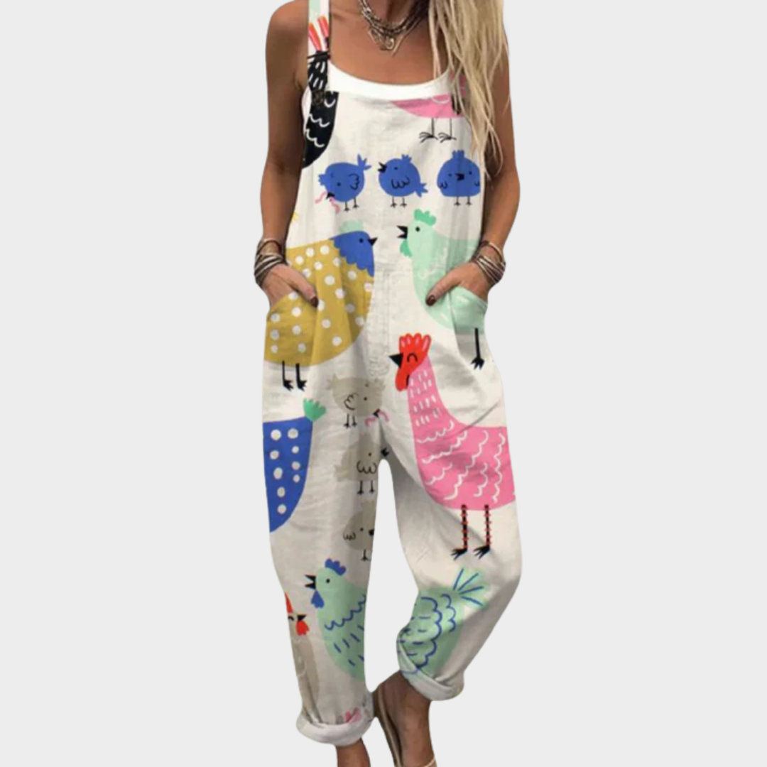 Miersa™ | Printed Comfort Jumpsuit