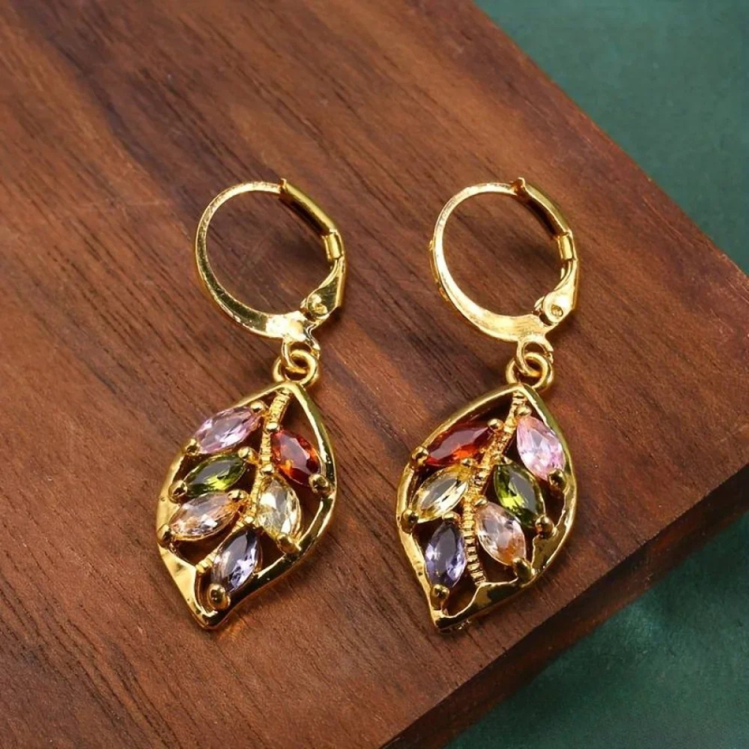 Vintage Gold-Colored Earrings