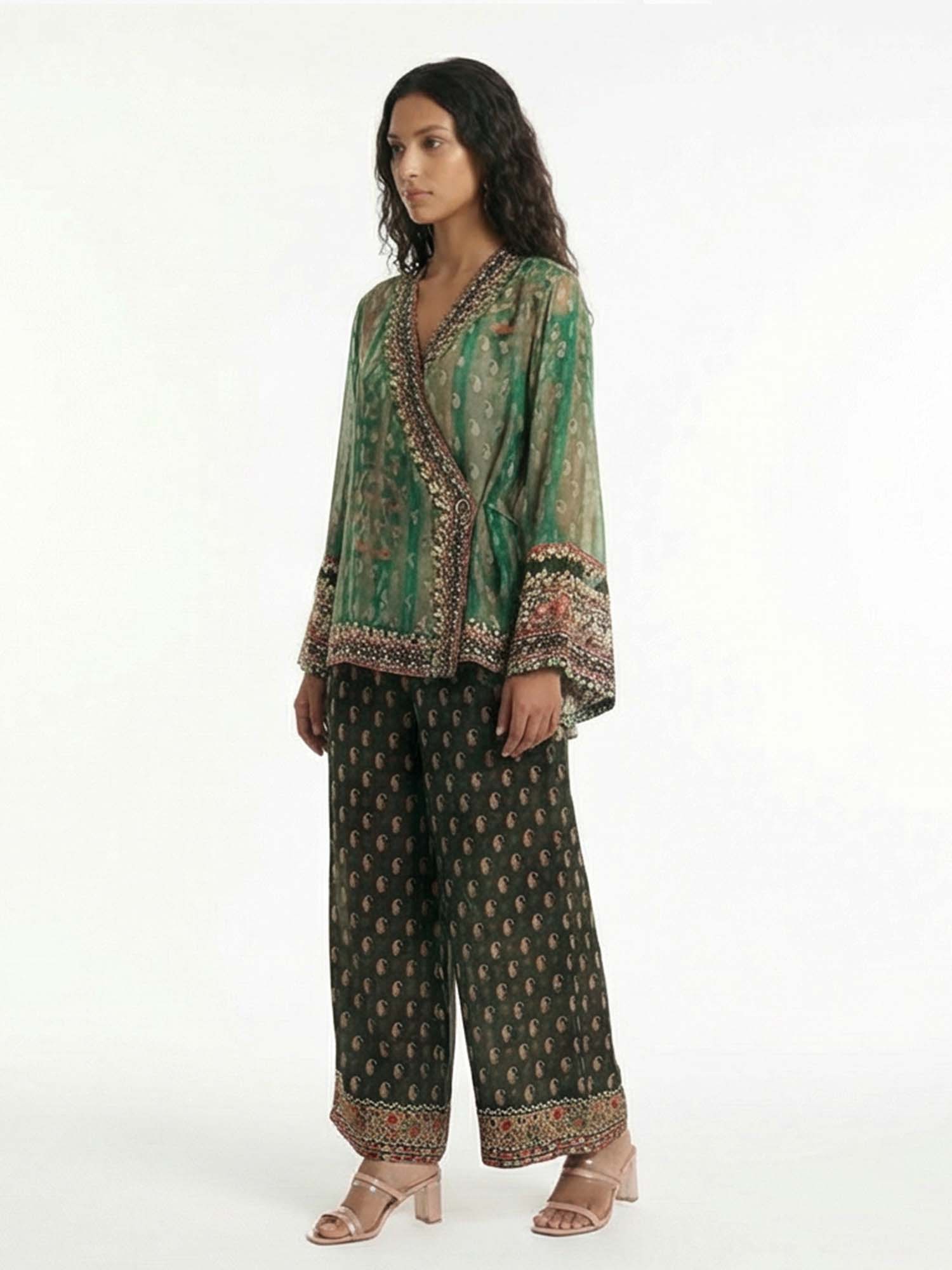 Paisley Curtain Shirt