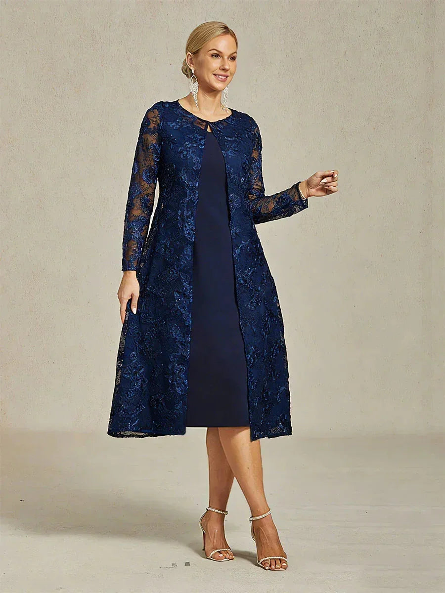 Vintage Sequin Jacket Dress