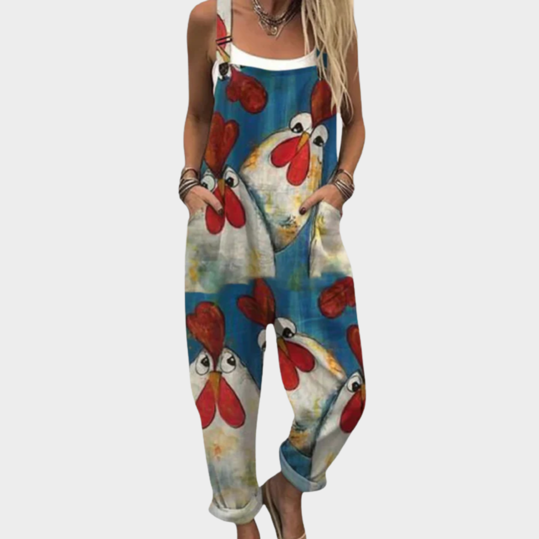 Sivara™ | Comfortable Printed Jumpsuit