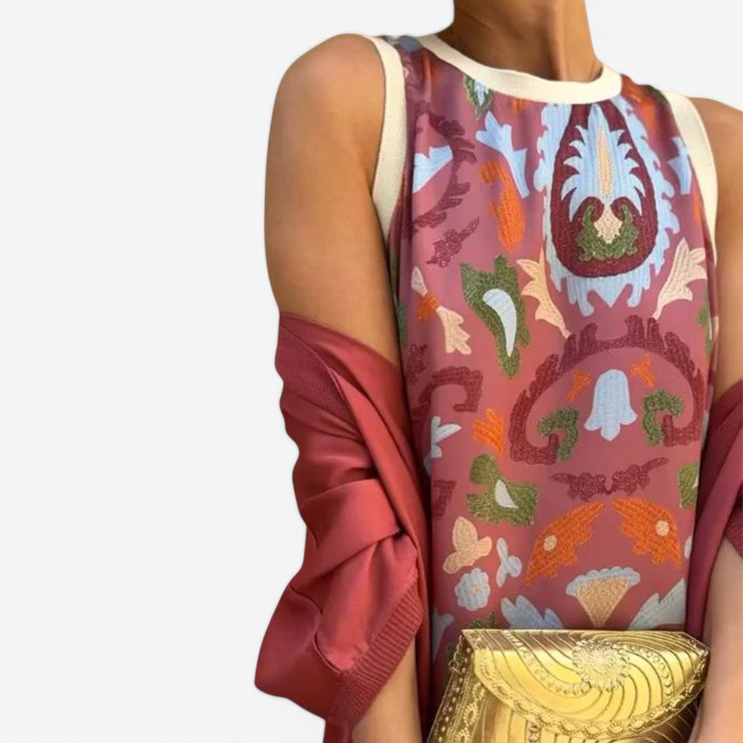 Nubia™ Printed Maxi Dress