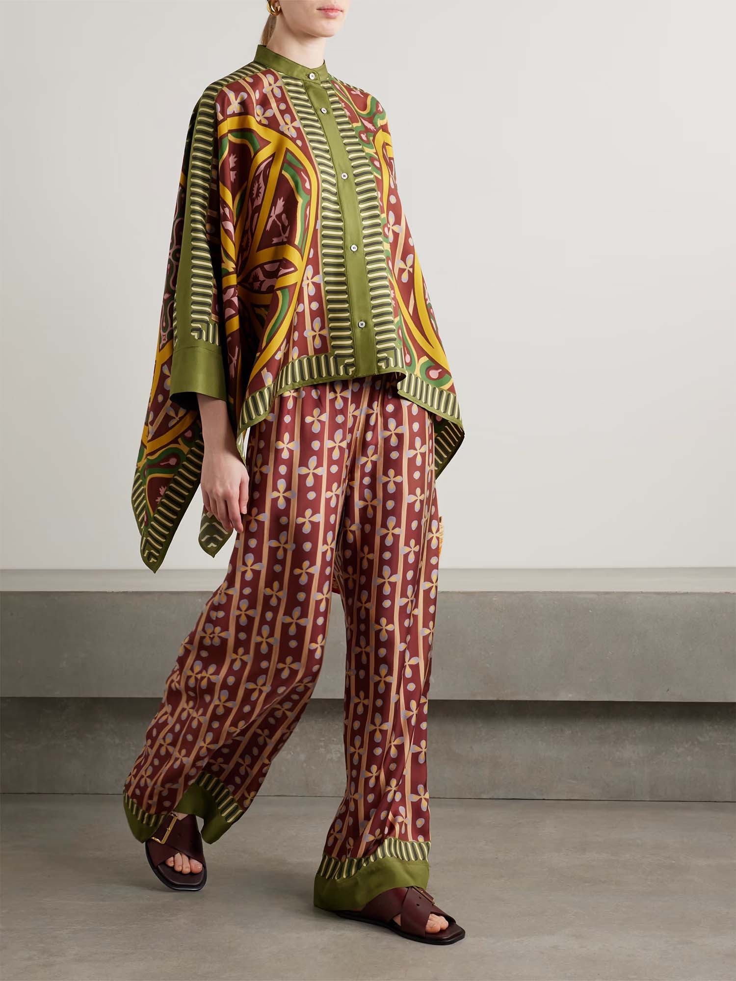 Wide Bohemian Graphic T-Shirt