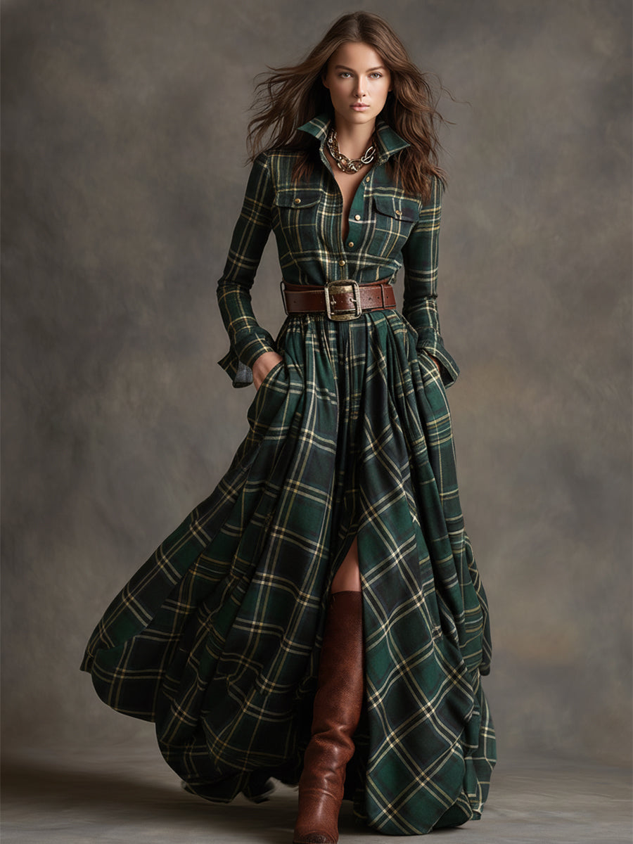 Scarlett | Shirt Dress with Belt
