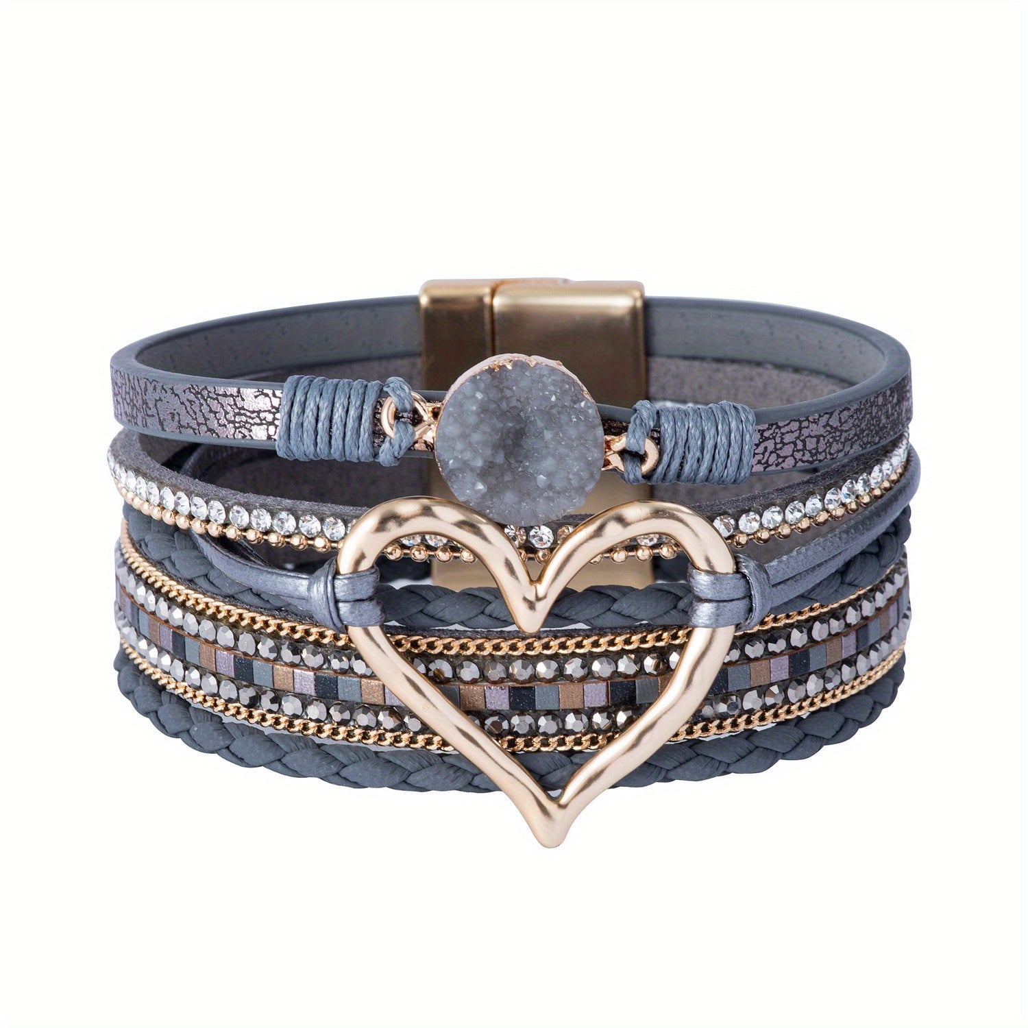 Boho Multi-Layer Leather Bracelet