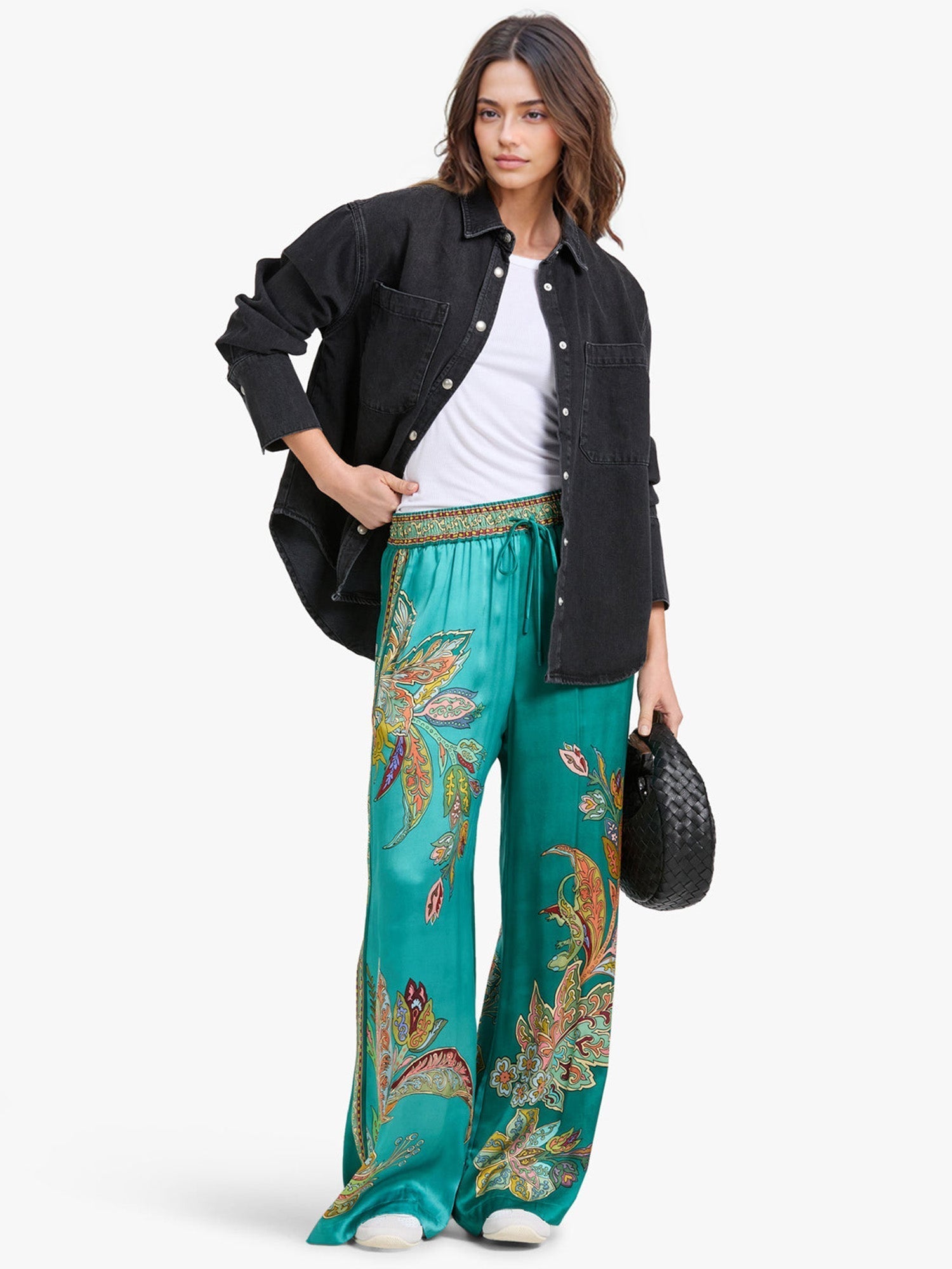 Emerald Wide Leg Pants
