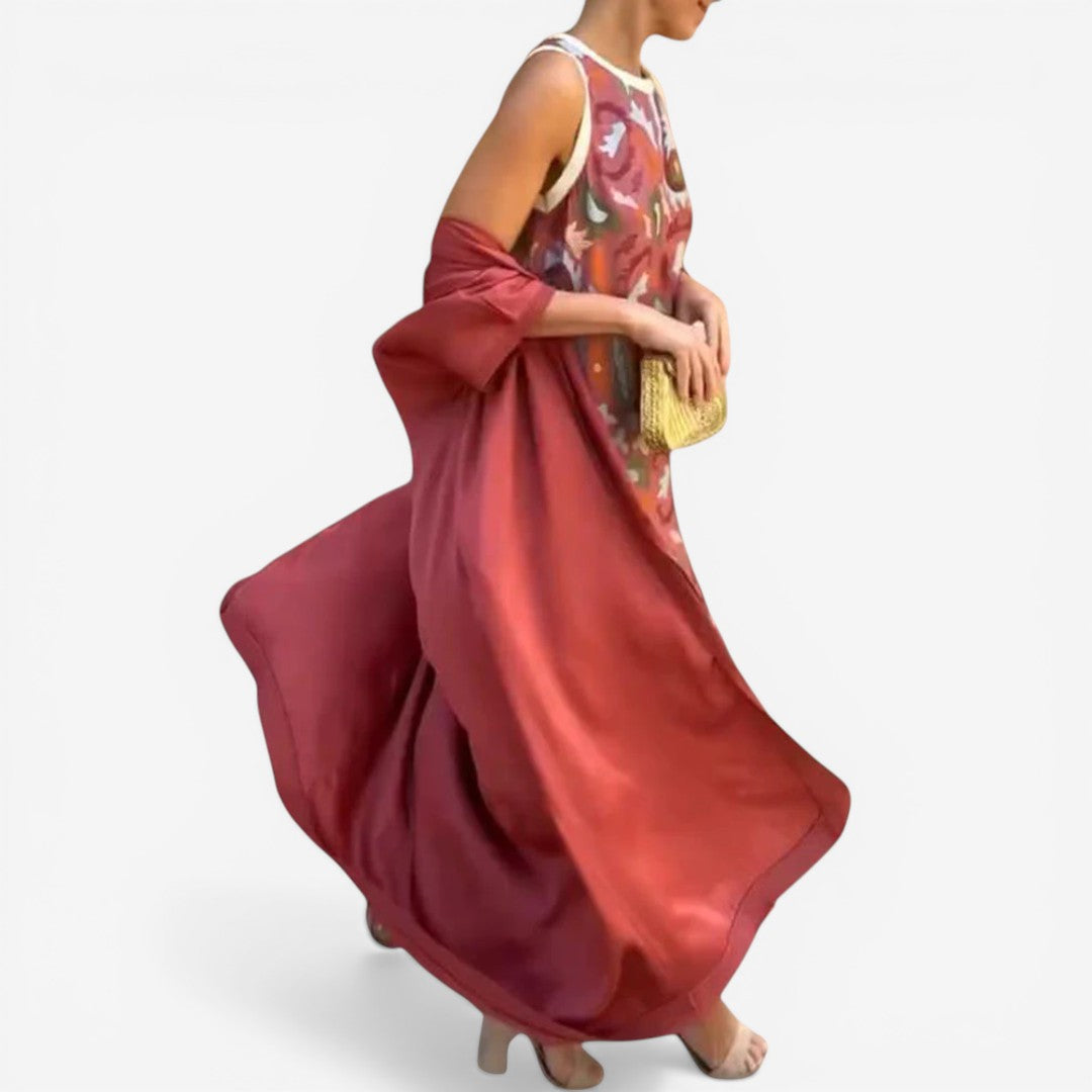 Nubia™ Printed Maxi Dress