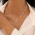 Elegant Minimalist Collar and Bracelet Set
