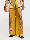Large Pants with Modern Print