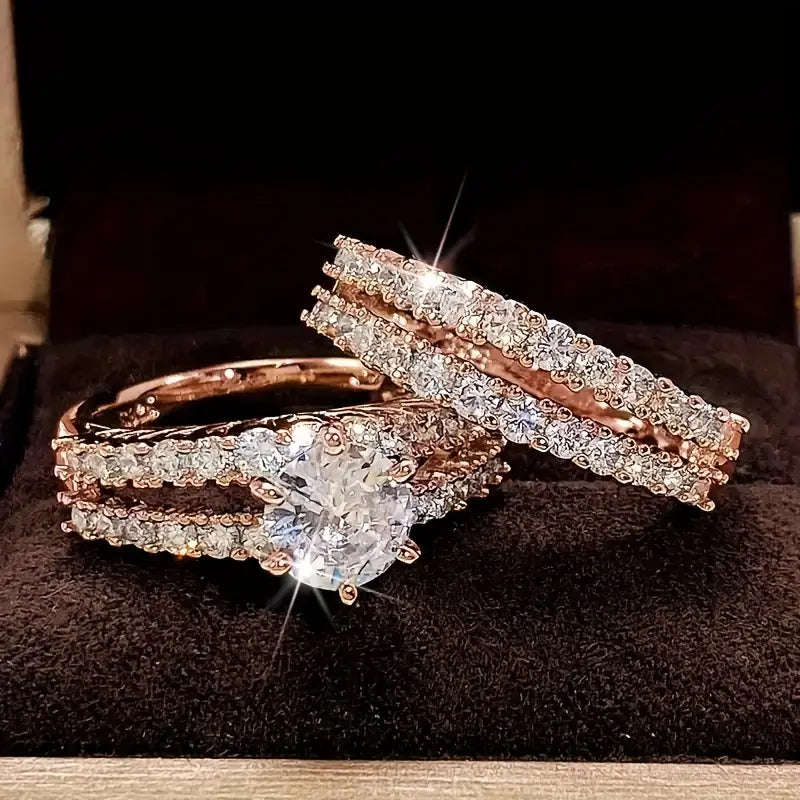 Eternal Glow Ring Set