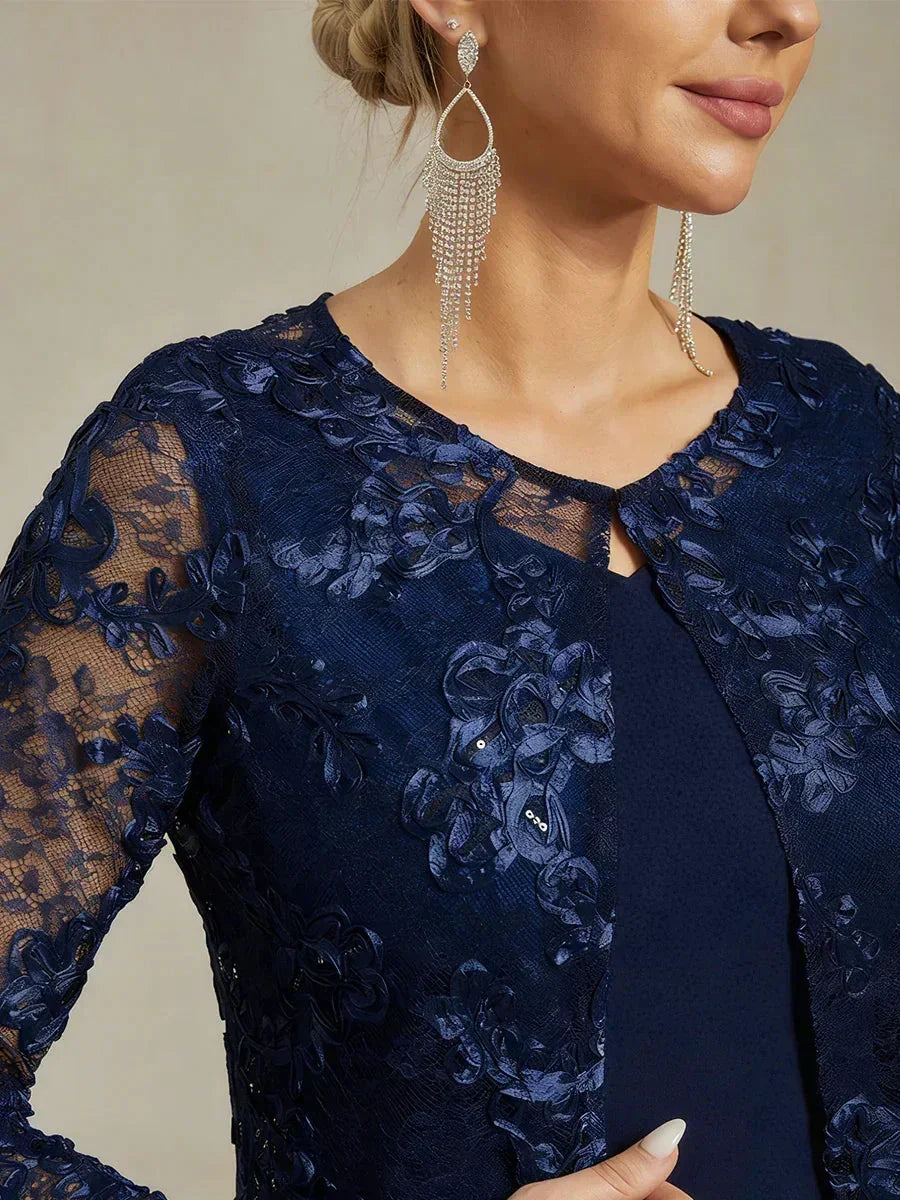 Vintage Sequin Jacket Dress