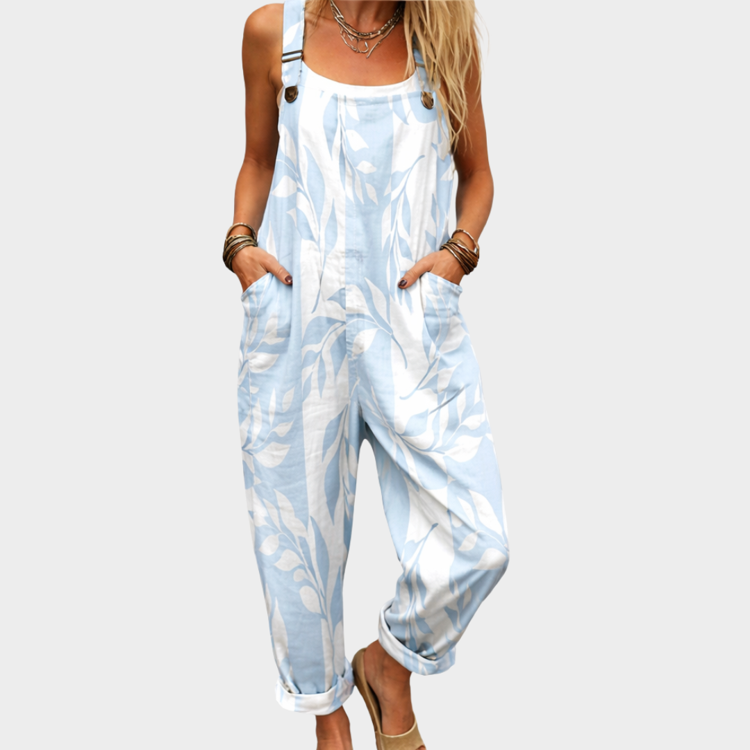 Celyndra™ | Comfortable Printed Jumpsuit