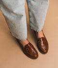 Elena Moccasin Brown