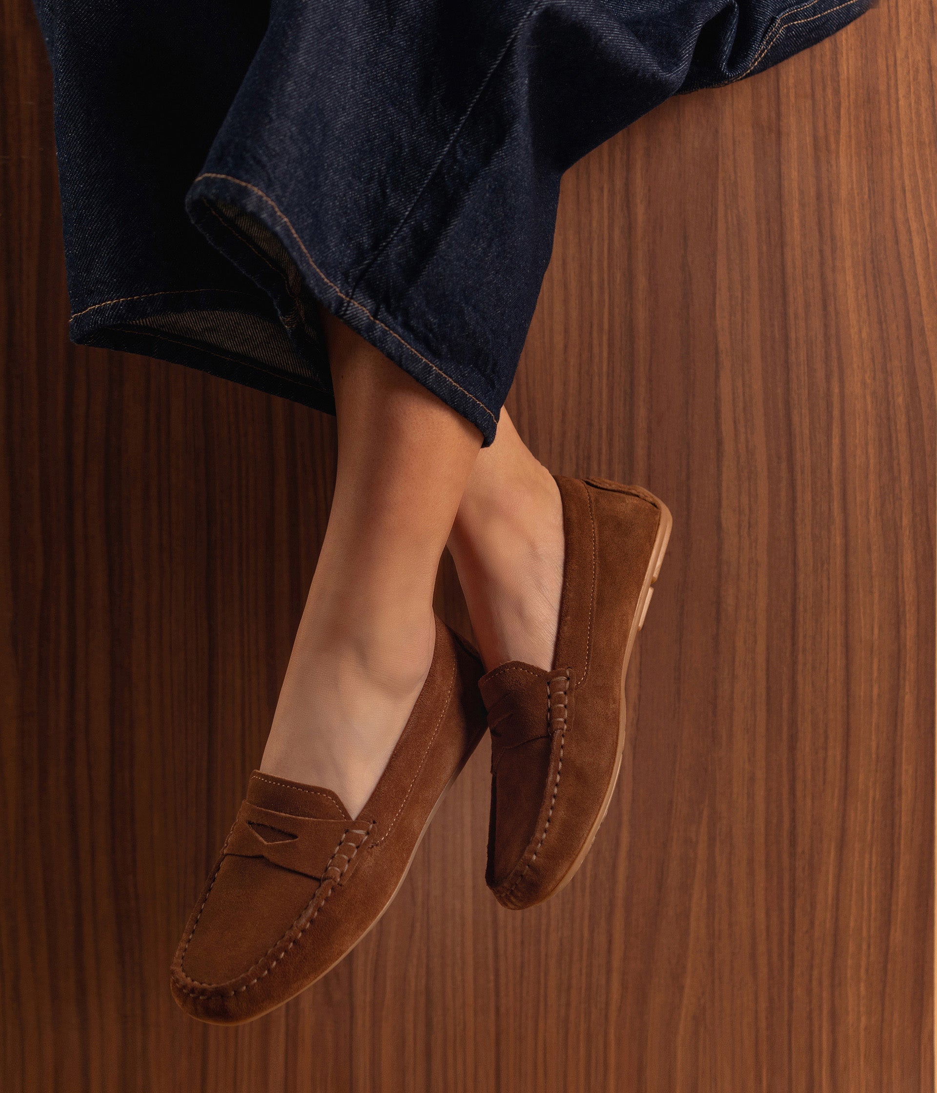 Andy Camel Moccasin
