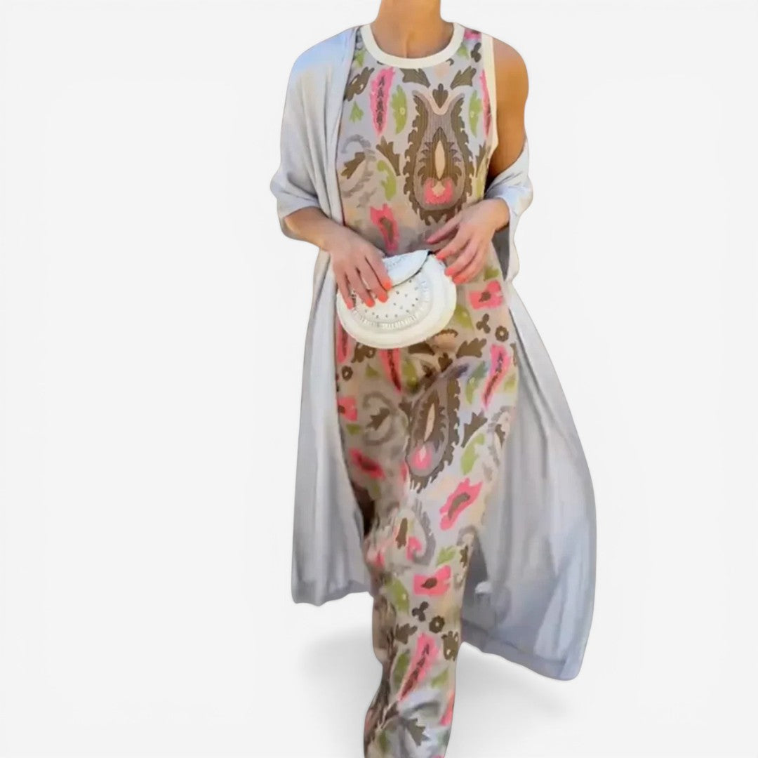 Nubia™ Printed Maxi Dress