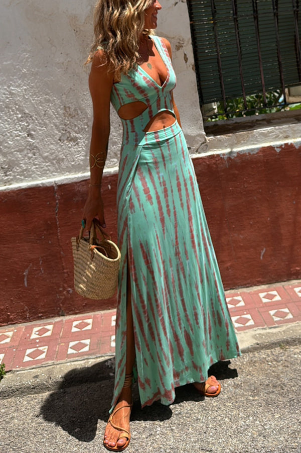 Chloe - Elanor Tie-Dye Bodycon Dress